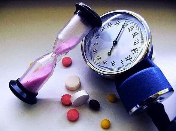 tlak pri hipertenziji